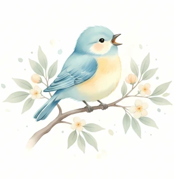 Affiche « L'Oiseau & la Branche »