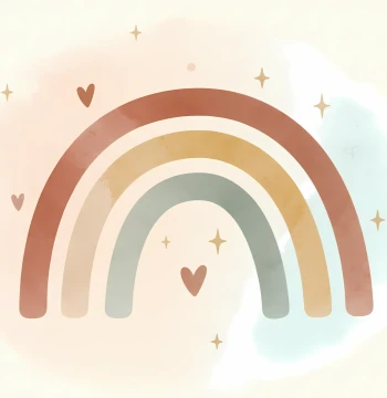 Affiche « L'Arc-en-Ciel Doux »